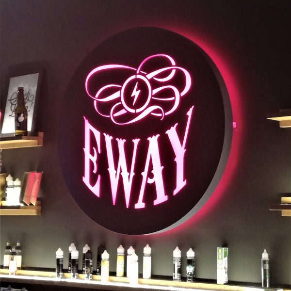 dav Caisson lumineux rétro-éclairé Eway